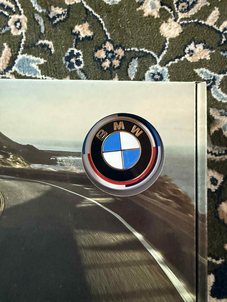 OEM BMW Floating Center Caps - 50th Anniversary