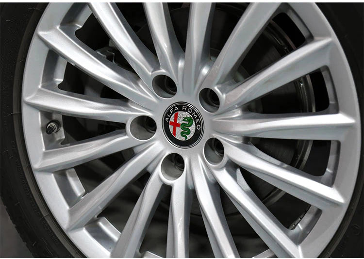 OEM Alfa Romeo Floating Center Caps - Original Style