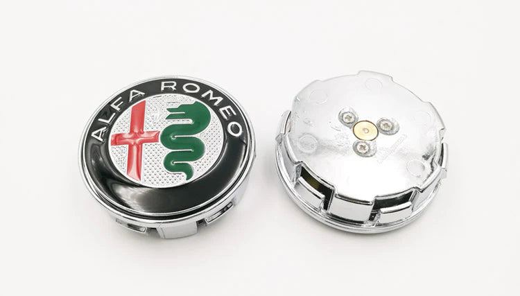 OEM Alfa Romeo Floating Center Caps - Original Style