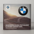 OEM BMW Floating Center Caps - Original Style Blue White