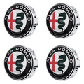 OEM Alfa Romeo Floating Center Caps - Original Style