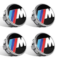 OEM BMW Floating Center Caps - M Power