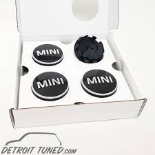OEM MINI Floating Center Caps - Original Style Black