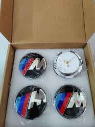 OEM BMW Floating Center Caps - M Power