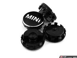 OEM MINI Floating Center Caps - Original Style Black