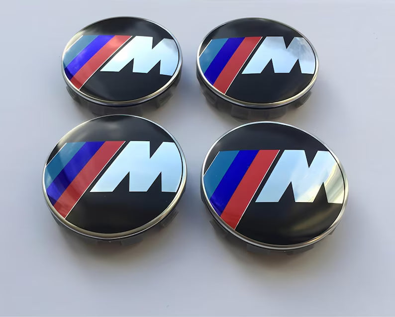 OEM BMW Floating Center Caps - M Power
