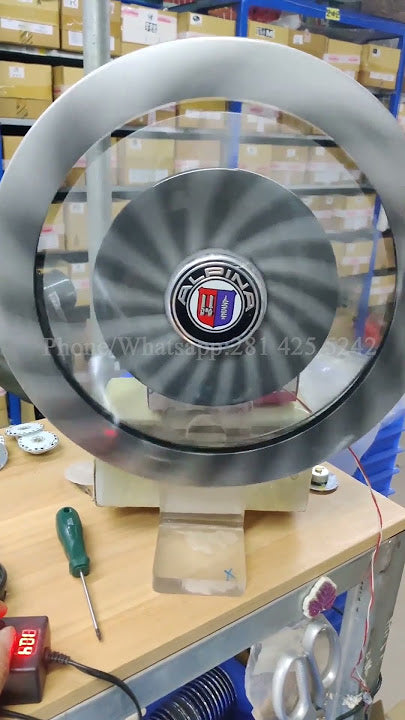 OEM Alpina Floating Center Caps - Original Style