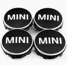 OEM MINI Floating Center Caps - Original Style Black