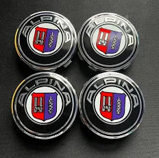 OEM Alpina Floating Center Caps - Original Style
